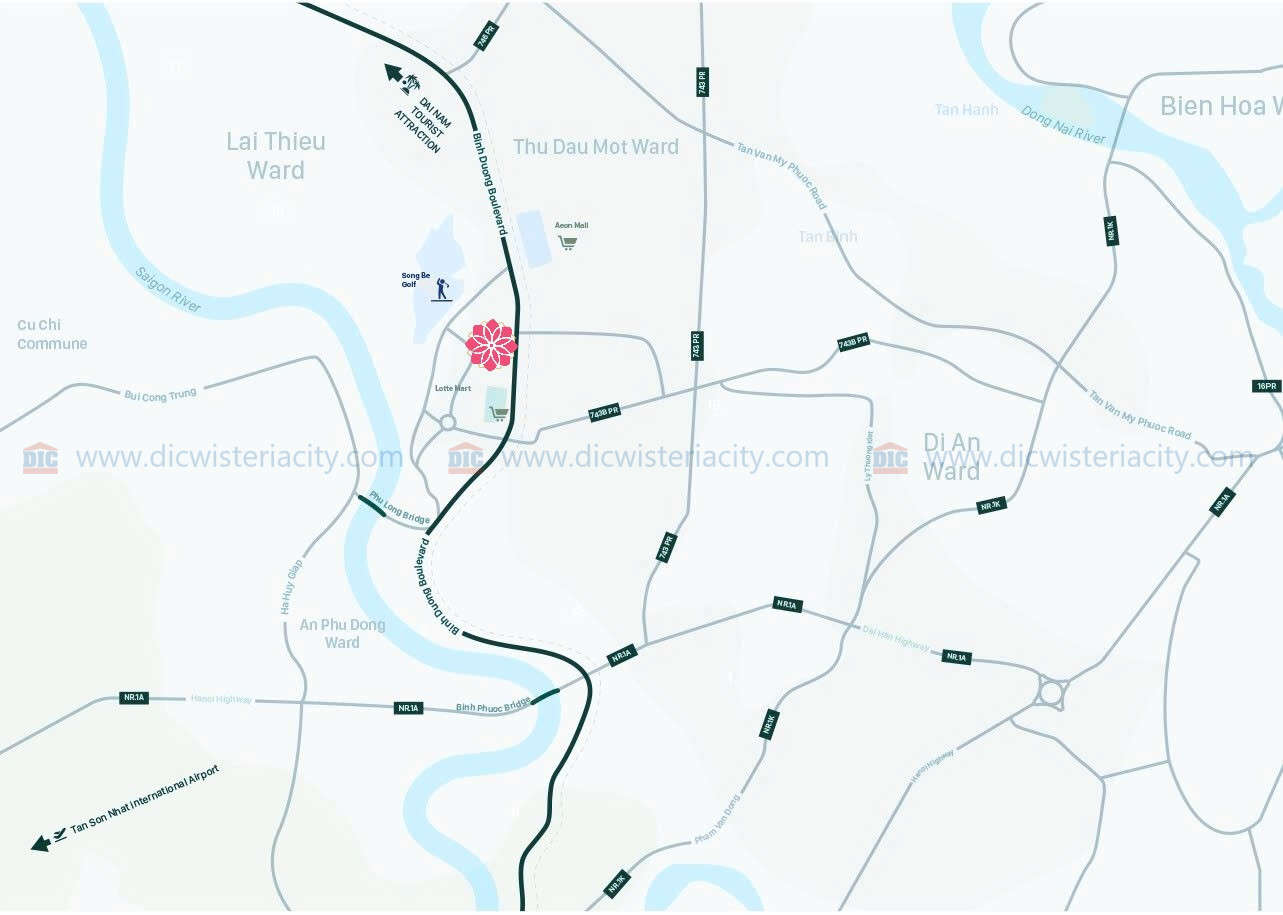 Vị Trí Setia Edenia